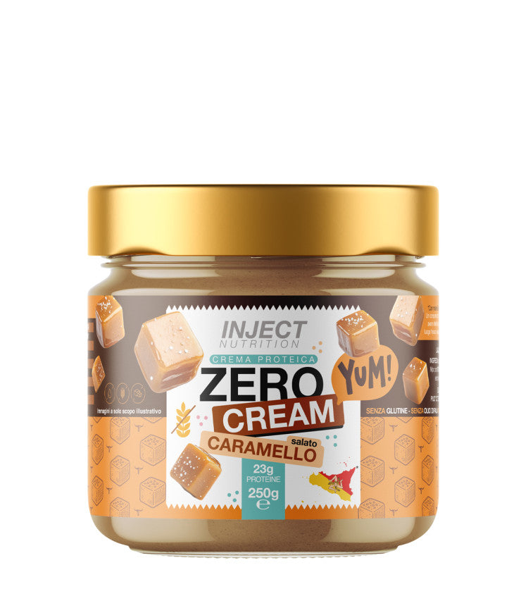 Wellness Crema Spalmabili Zero Cream Caramello Salato crema 250 g senza glutine