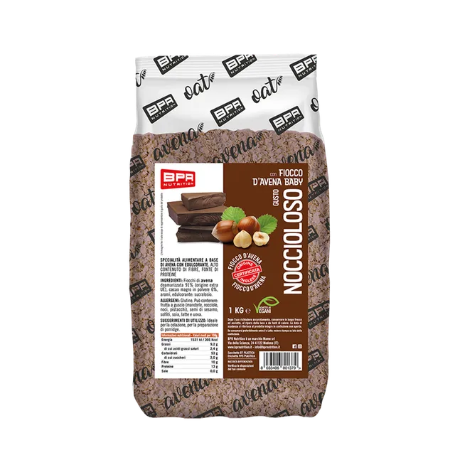 Wellness Muesli/Granola Porridge Oat Flakes Noccioloso fiocchi d’avena 1 kg