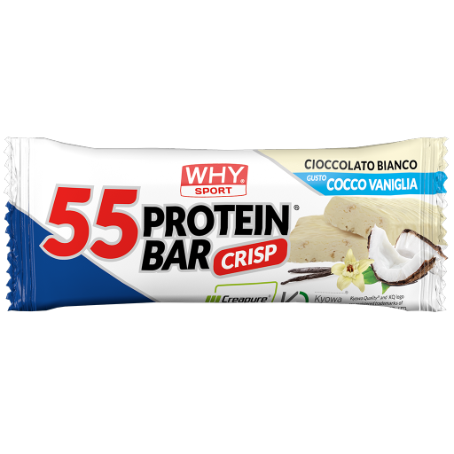 WHY SPORT Barrette Proteiche 55 PROTEIN BAR 55 g barretta proteica
