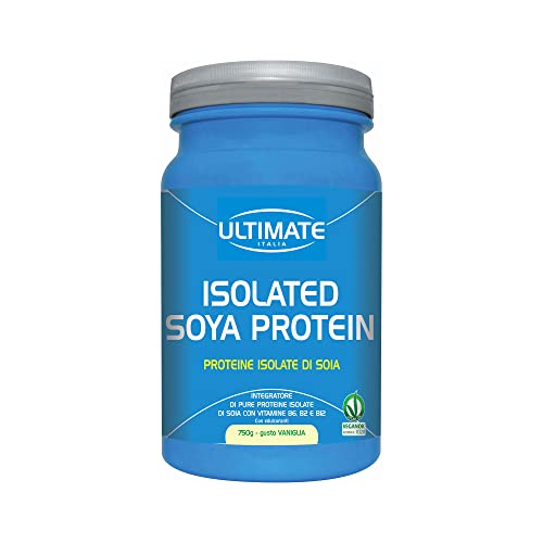 Ultimate Proteine Isolated Soya Protein proteine Vaniglia 21 porzioni vegane