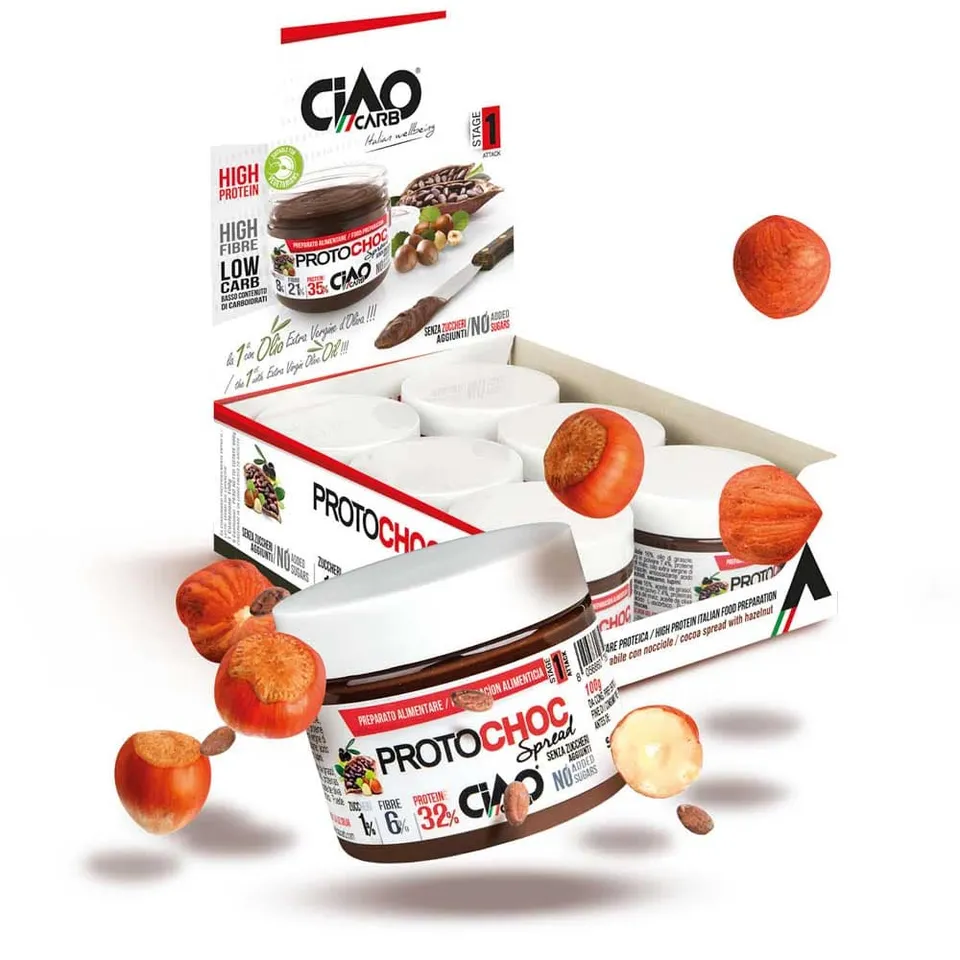 Wellness Crema Spalmabili Protochoc cream crema proteica nocciole 100 g