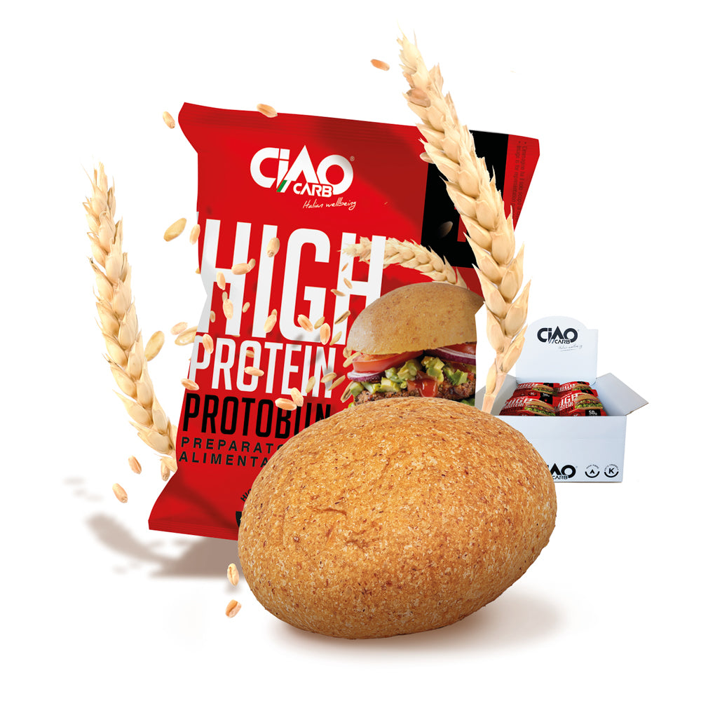 Wellness Food Keto Protobun CiaoCarb classic panino proteico, 25% proteine