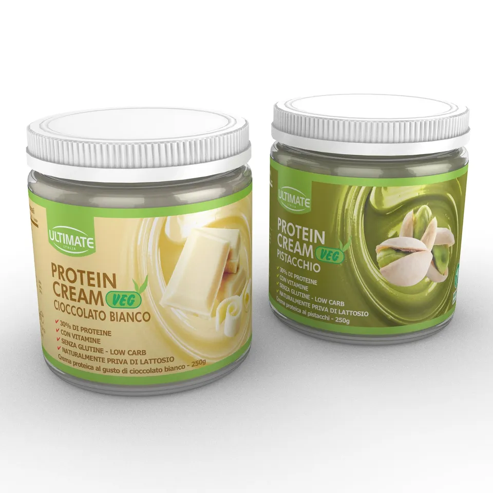 Ultimate Creme proteiche Protein Cream crema proteica veg 2x250 g senza glutine