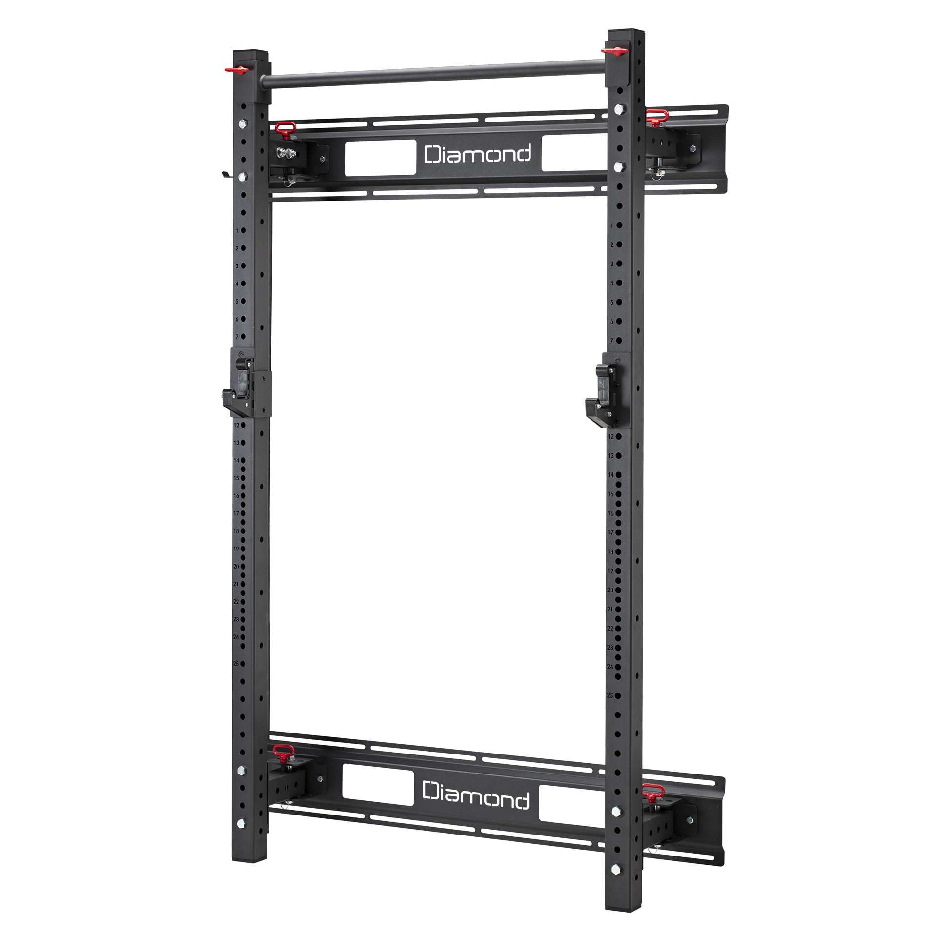 NEWTRITIONS Attrezzatura per l'Allenamento Foldable Power Rack rack pieghevole da parete