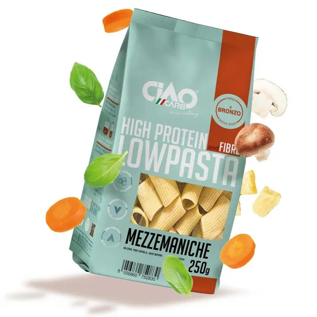 Wellness Food Keto LowPasta Mezze Maniche 250g ST4 pasta proteica