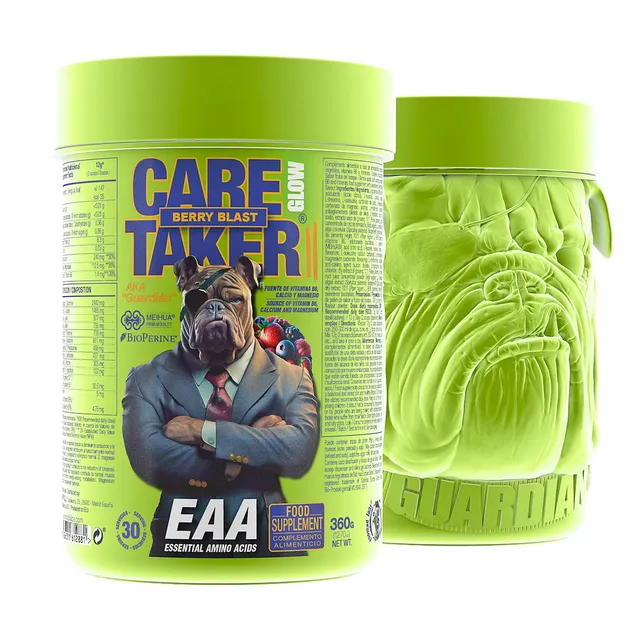 Zoomad Amminoacidi EAA Caretaker® II Glow 360 g gusto frutti di bosco