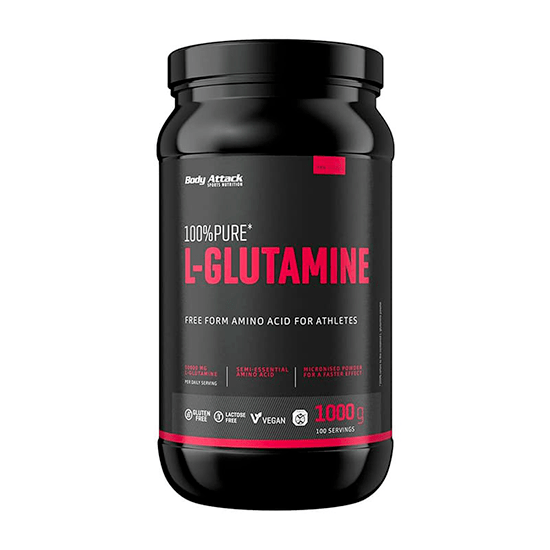 NEWTRITIONS Aminoacidi 100% Pure L-Glutamine aminoacidi 1000 g pura