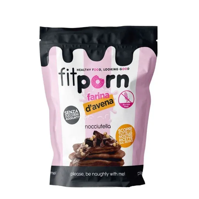 Wellness Farine e Fiocchi Farina di Avena Istantanea Aromatizzata Nocciutella 750 g senza zuccheri aggiunti