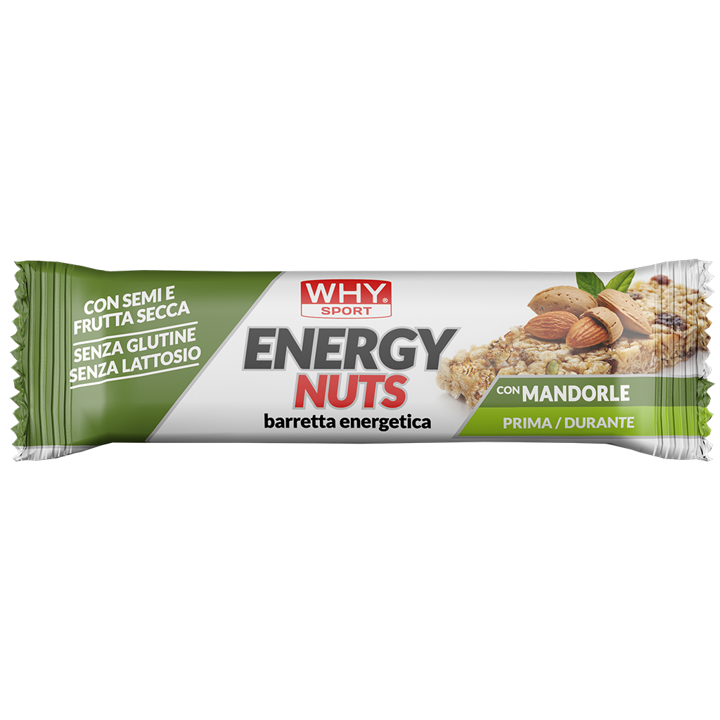 WHY SPORT Barrette energetiche ENERGY NUTS barretta 35 g