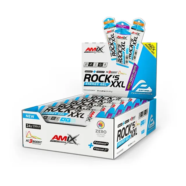 NEWTRITIONS Endurance Rock’s Energy Gel XXL gel energetico 24x65 g