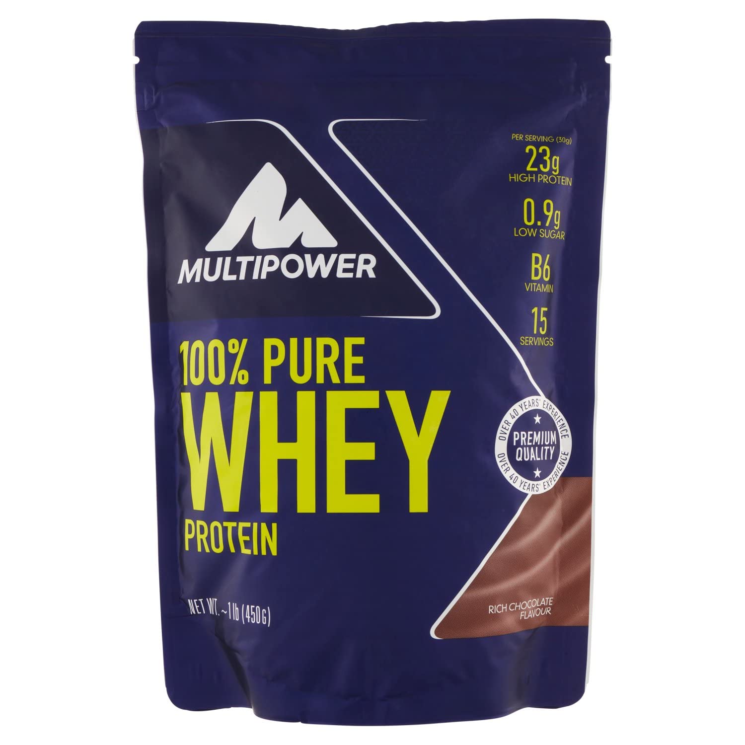Multipower 100% Pure Whey Protein proteine in polvere Cioccolato 450 g isolate