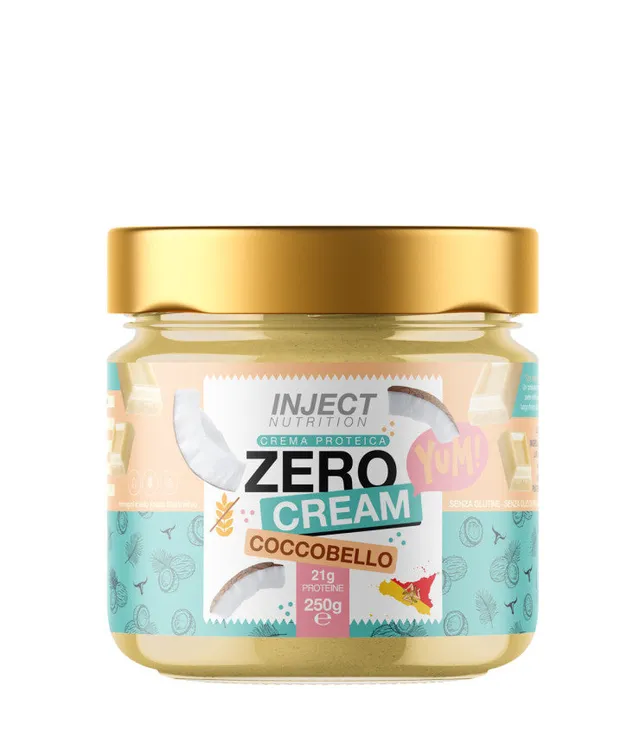 Wellness Crema Spalmabili Zero Cream COCCOBELLO crema proteica 250 g senza zuccheri aggiunti