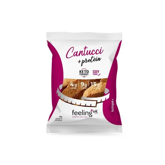 NEWTRITIONS Snack e Spuntini Cantucci +Protein – FeelingOK cantucci proteici