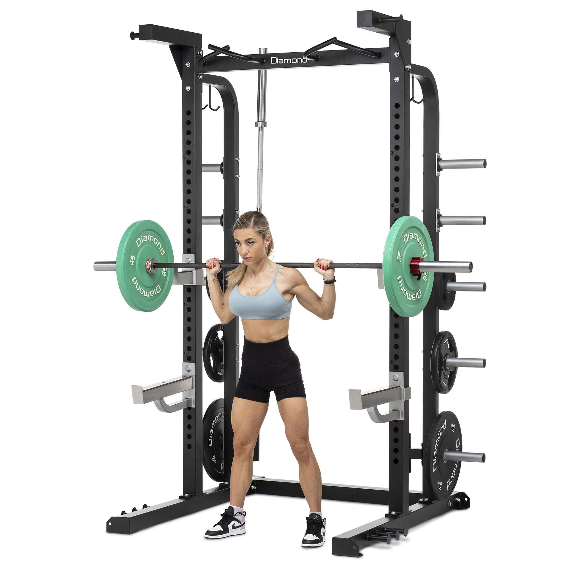 NEWTRITIONS Attrezzatura per l'Allenamento Power Rack Pro rack palestra 400 kg