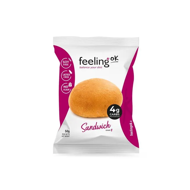 NEWTRITIONS Pane e prodotti da forno Sandwich Start 50g pane