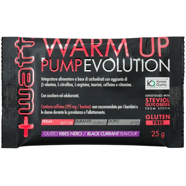 +WATT Power Line Warm Up Pump Evolution pre-workout monodose