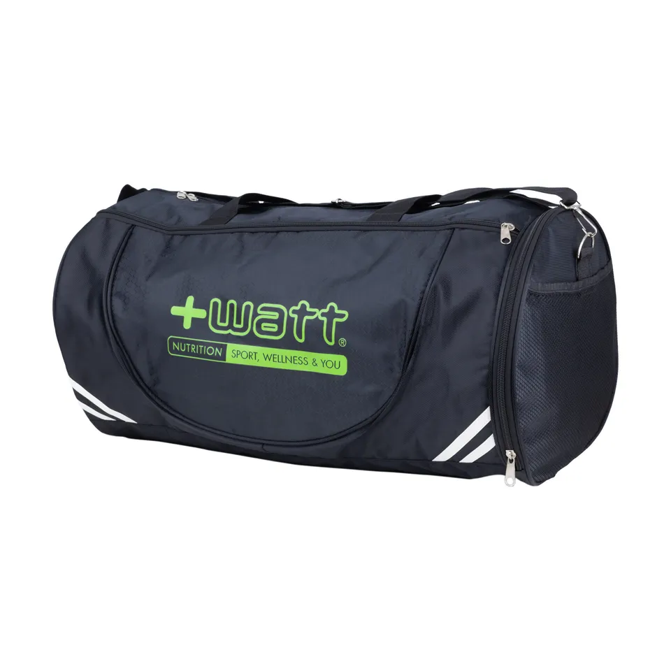 +Watt Accessori Borsa +Watt borsa palestra nera 55x30x30 cm leggera