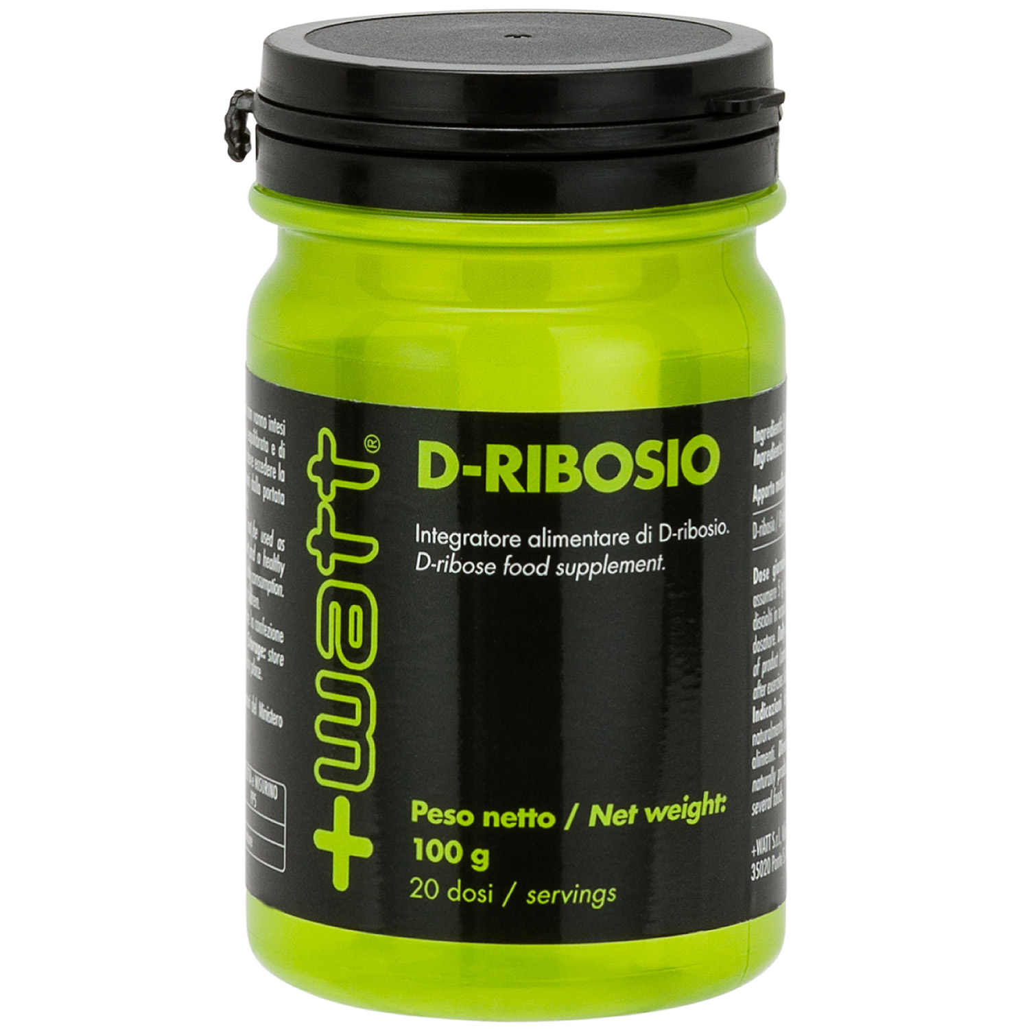 WATT Power Line D-Ribosio integratore 100% puro gusto neutro