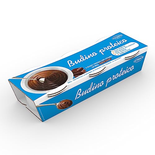 Ultimate Snack Budino proteico cacao 3 confezioni da 3 pezzi da 120 g senza glutine