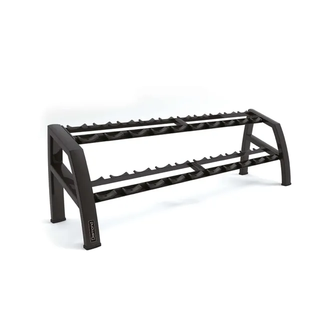 NEWTRITIONS Attrezzatura per l'Allenamento Rastrelliera Manubri Esagonali 450 kg professionale