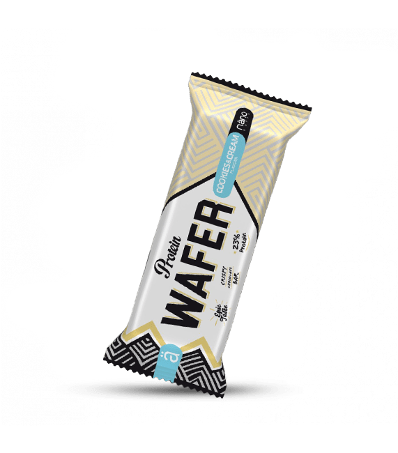 NEWTRITIONS Barrette Protein Wafer wafer proteico Crema Biscotto 40 g