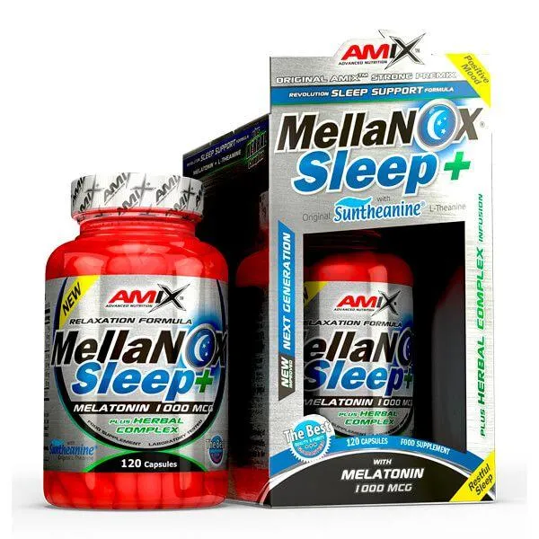 NEWTRITIONS Ingredienti MellaNox Sleep+ integratore 120 capsule