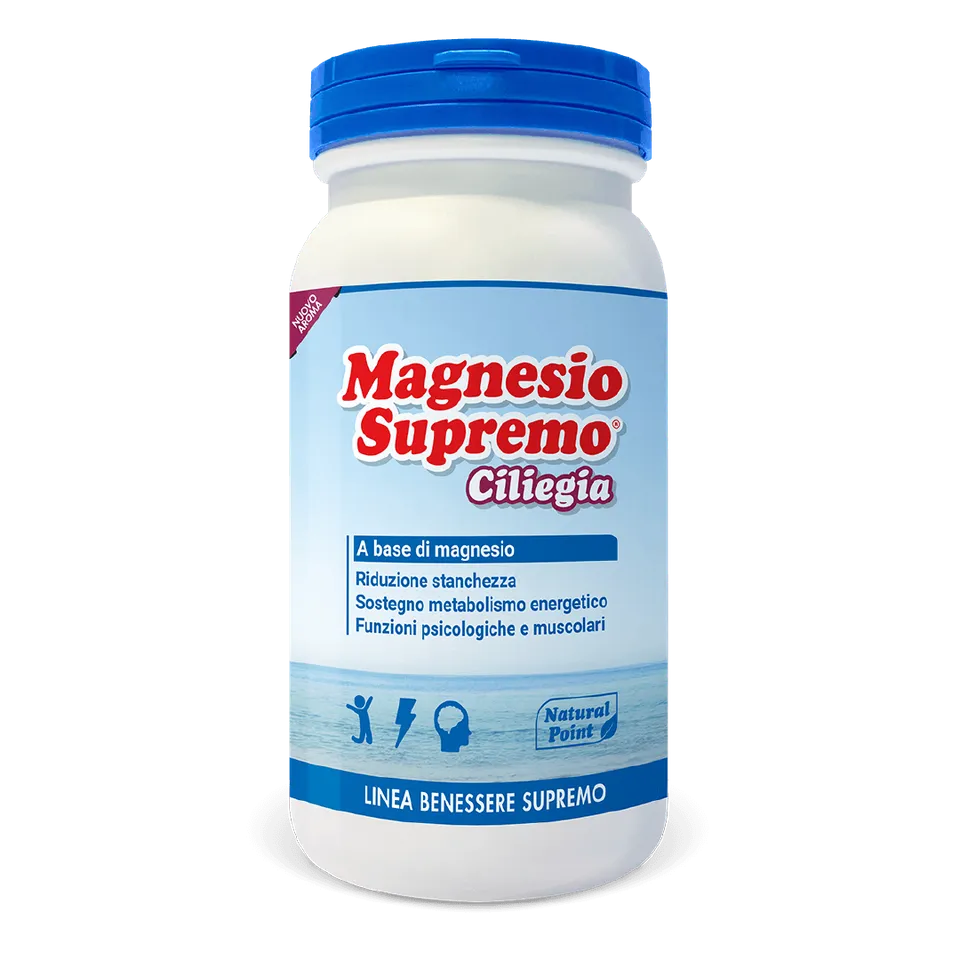 NEWTRITIONS Minerali Magnesio Supremo Ciliegia magnesio 150g