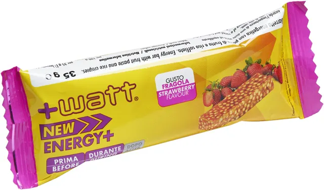 +Watt Endurance Line New Energy+ barretta energetica fragola 35 g