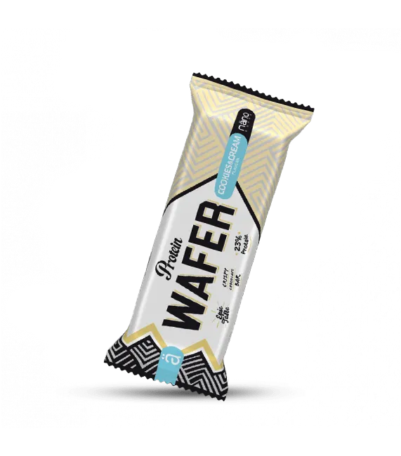 NEWTRITIONS Barrette Protein Wafer wafer proteico Crema Biscotto 40 g