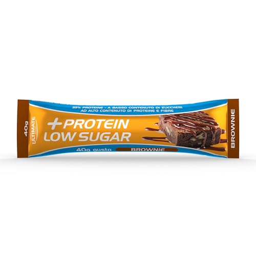 Ultimate Barrette barretta proteica brownie 16x40 g a basso contenuto di zuccheri