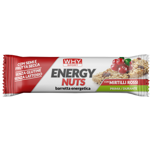 WHY SPORT Barrette energetiche ENERGY NUTS barretta 35 g