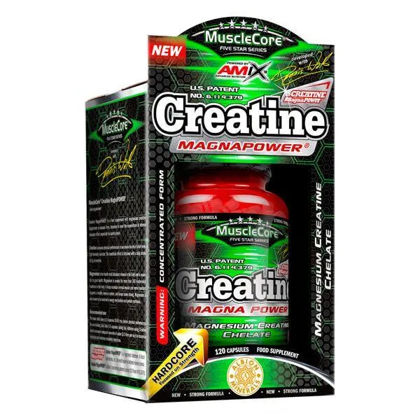 NEWTRITIONS Creatina MuscleCore Creatine MagnaPower creatina 120 cps