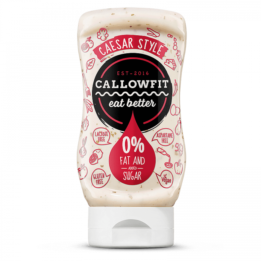 NEWTRITIONS Salse e Condimenti Callowfit Salsa Caesar Style salsa 300 ml