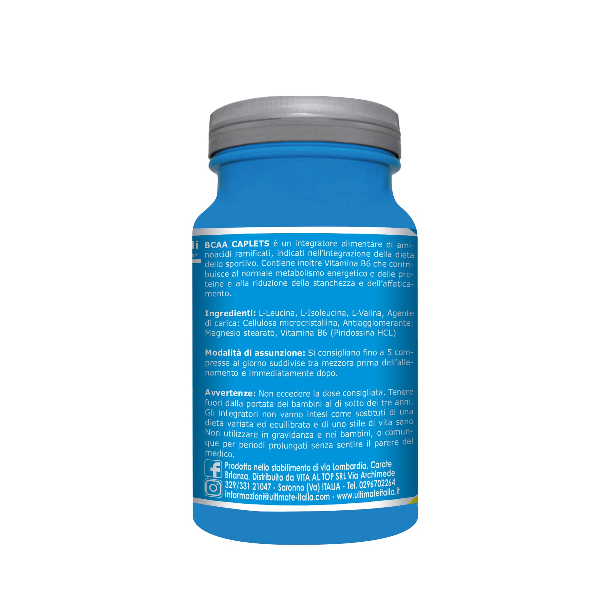 Ultimate Aminoacidi BCAA 2:1:1 aminoacidi ramificati 240 compresse