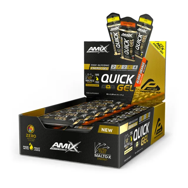 NEWTRITIONS Endurance Quick Energy Gel gel energetico 40 x 45 g