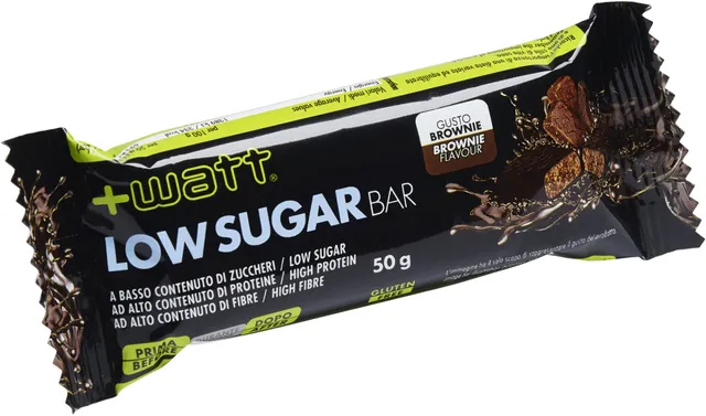 +Watt Power Line Low Sugar Bar barretta proteica 50 g brownie