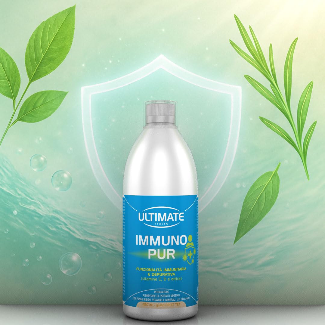 Ultimate Fitoterapici Immuno Pur Fruit Tea integratore 450 ml
