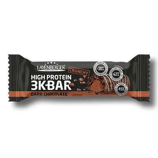 NEWTRITIONS Barrette 3K Protein Bar Crunchy barretta proteica Dark Chocolate 45 g