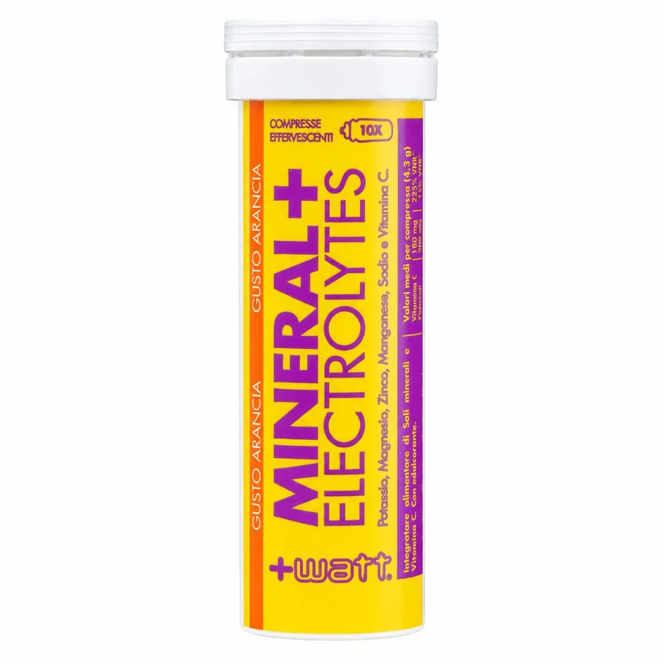 + WATT Endurance Line Mineral+ Electrolytes compresse effervescenti senza zuccheri