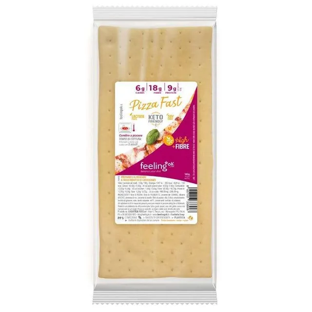 NEWTRITIONS Pane e prodotti da forno Pizza Fast+Fibre pizza 180 g