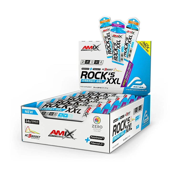 NEWTRITIONS Endurance Rock’s Energy Gel XXL gel energetico 24x65 g