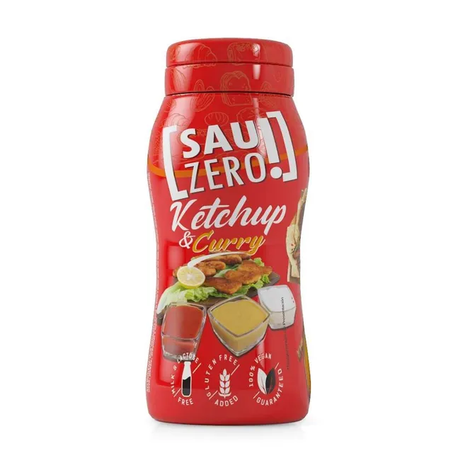 NEWTRITIONS Salse e Condimenti Sau Zero! Salsa Ketchup Curry salsa 310ml