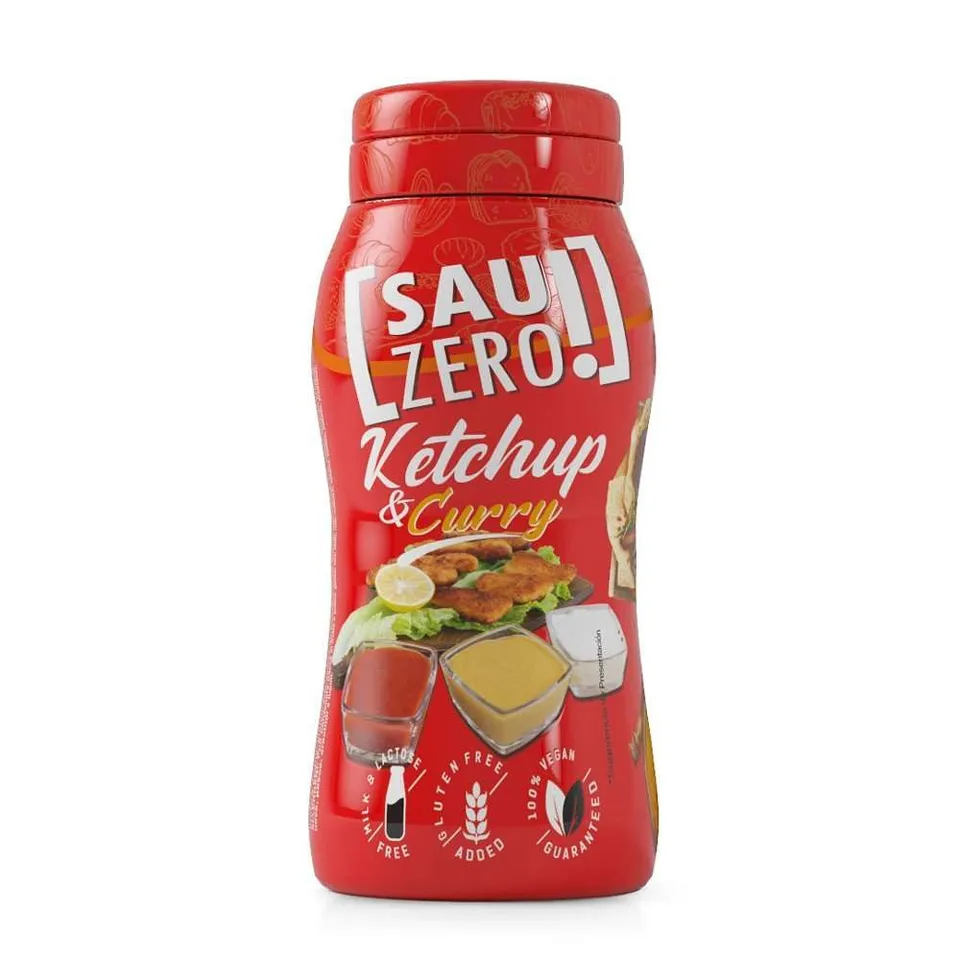 NEWTRITIONS Salse e Condimenti Sau Zero! Salsa Ketchup Curry salsa 310ml
