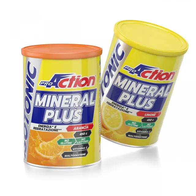 Wellness Integratori di Sali Minerali Mineral Plus Isotonic polvere 450 g limone