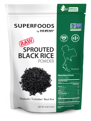 NEWTRITIONS Preparati Superfoods Sprouted Black Rice Powder 240 g