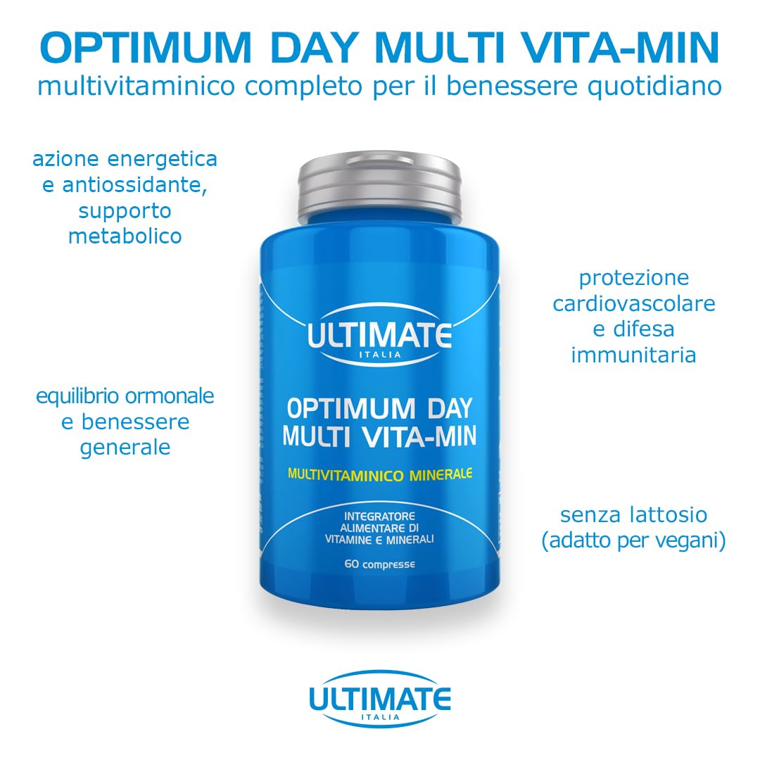Ultimate Vitamine e minerali Optimum Day multivitaminico 60 compresse vegano