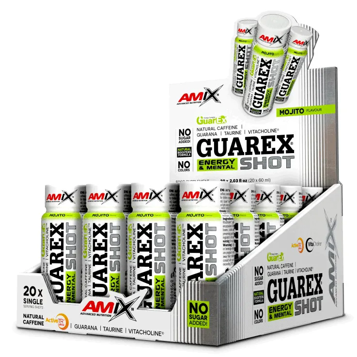 NEWTRITIONS Workout Guarex Shot shot 20 x 60 ml