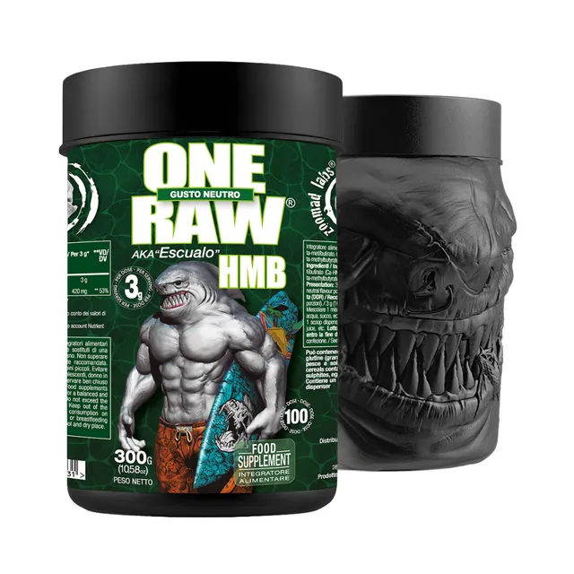 Zoomad Creatina HMB One Raw® polvere neutra 300 g Ca-HMB