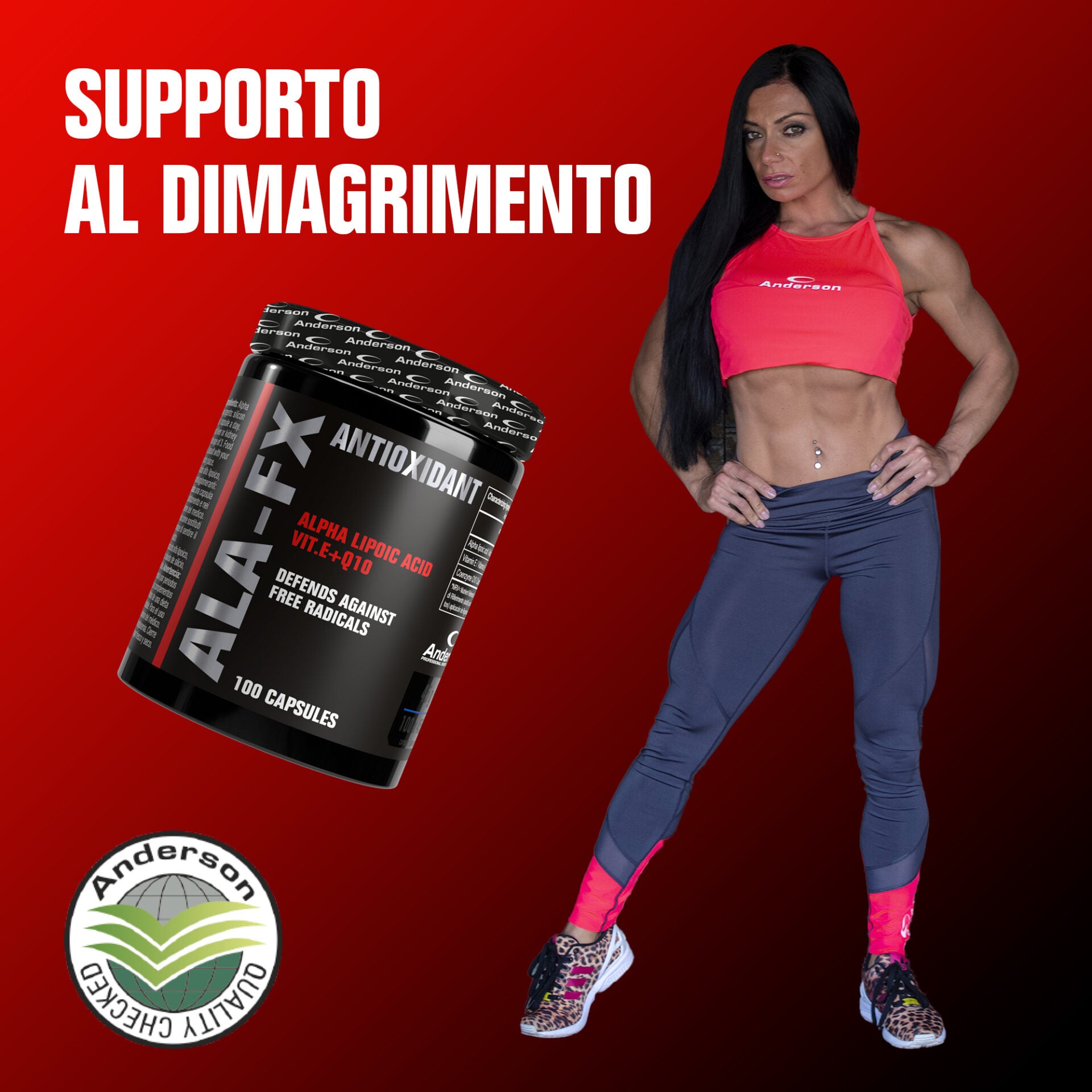 Wellness Amminoacidi Integratore Ala-fx 100 cpr compresse acido alfa lipoico