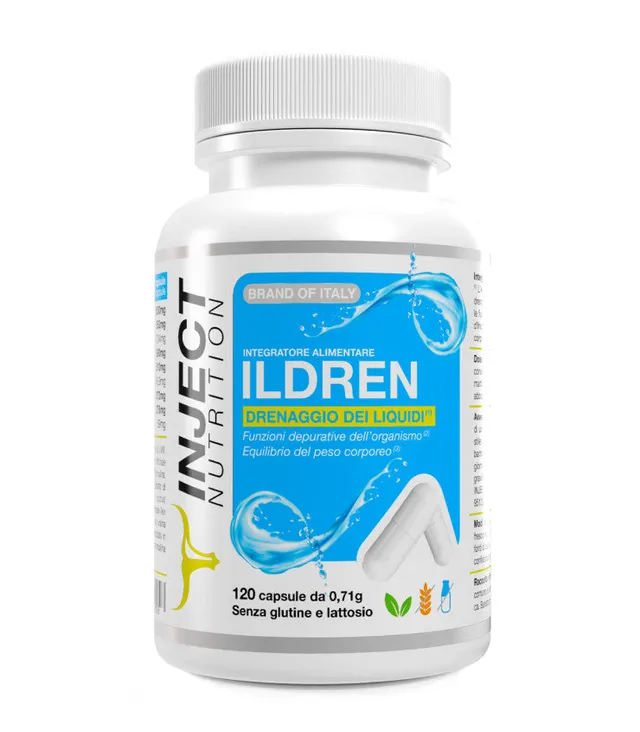 Wellness Vita Ildrem integratore 120 capsule drenaggio liquidi